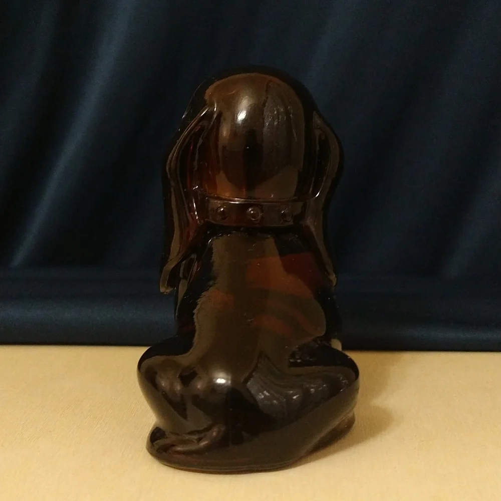 Vintage Avon Baby Bassett Hound Bottle Sweet Honesty Cologne Full